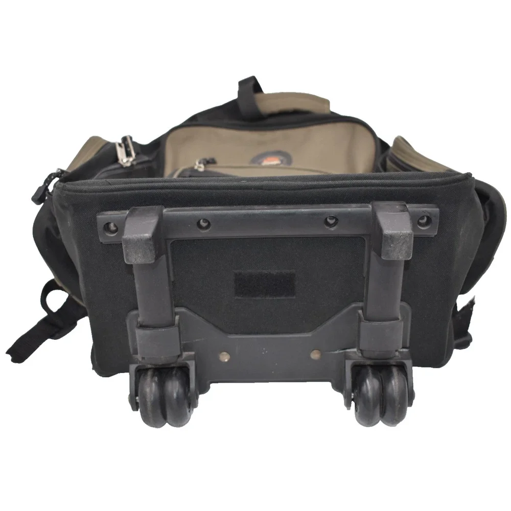 JEEP Rolling Backpack Telescoping Handle - Carry On Wheeled Travel Bag